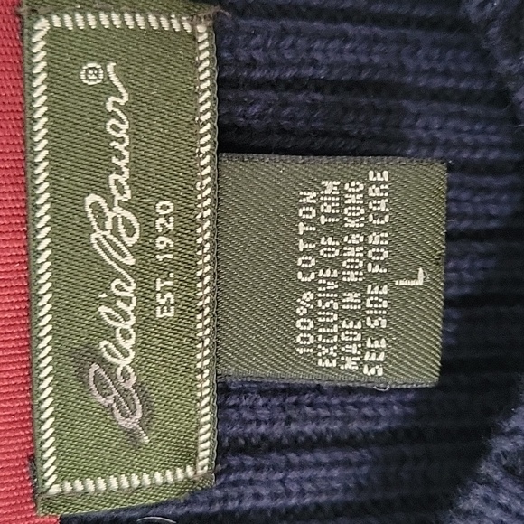 Mens L Eddie Bauer Sweater - Picture 2 of 4